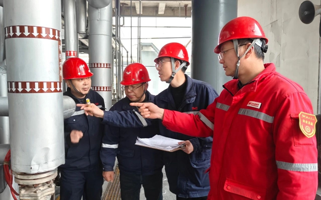 宜化新材料公司：擰緊安全閥，筑牢防護(hù)網(wǎng)(圖1)