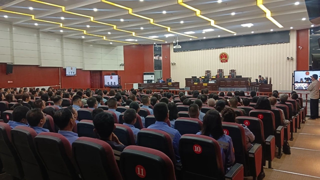 青海宜化：旁聽(tīng)庭審敲警鐘，紀(jì)法紅線(xiàn)記心間